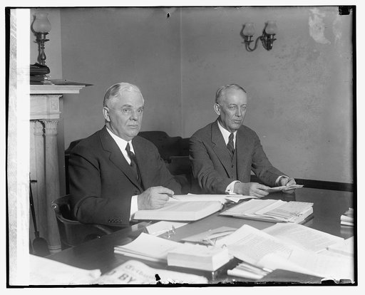 Sen. Chas. S. Deneen, Col. Frank Smith, 1/18/27