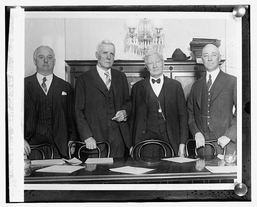 Wm. S. Vare, Jim Reed, Wm. B. Wilson, & Mayor Kendrick, 1/15/27