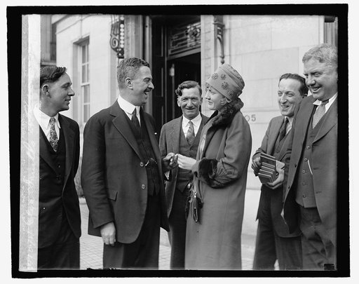 Elga Daniels at Chilean embassy, [2/27