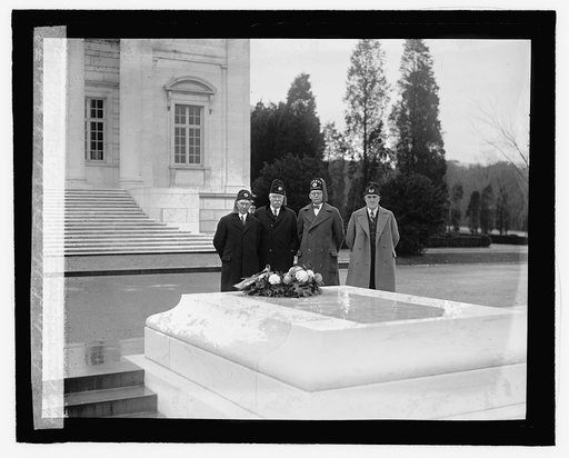 Edw. W. Libbey, Ed. S. Schmid, Judge T.P. Walther, A.P. Fenton, 11/16/27