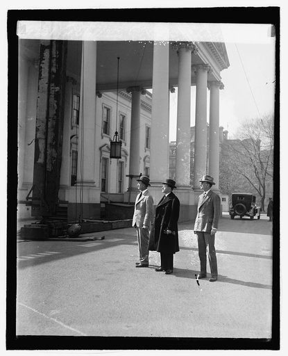 Col. Stallings, Coolidge, Cheney, 3/10/27