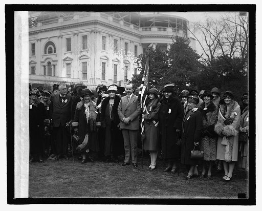 Coolidge & School of Politics group, 3/26/27