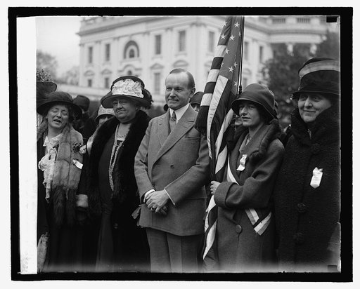 Coolidge & School of Politics group, 3/26/27