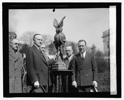Pres. Coolidge & Shirley J. Short, 3/5/27