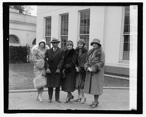 Edith, Louis B. Mayer, Mrs. Mayer, Irene Mayer, Mrs. M.W. Willebrand [Mabel Walker Willebrandt], 2/3/27