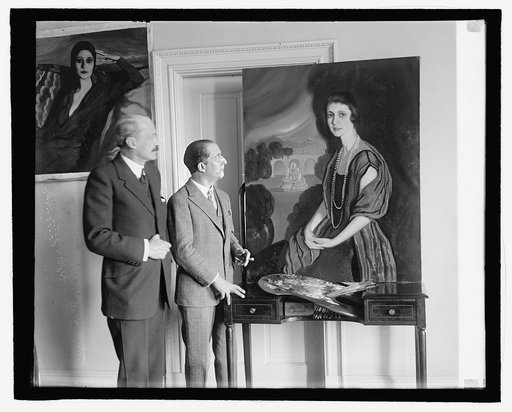 Don Padilla, Spanish Ambassador & Don Xesus Corredoyra de Castio, 3/21/27