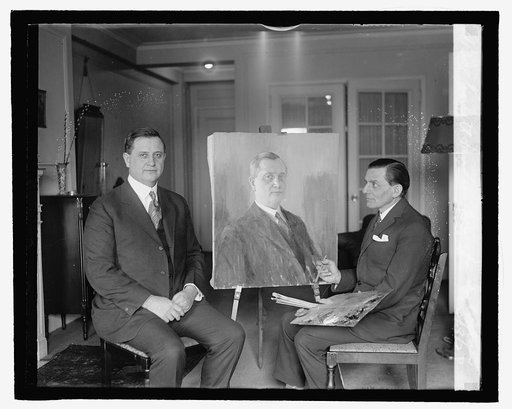 Everett Sanders poses for Go. Warner, 3/9/27