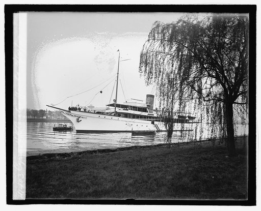 Cyrus H.K. Curtis yacht, 4/19/27