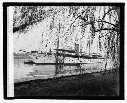 Cyrus H.K. Curtis yacht, 4/19/27