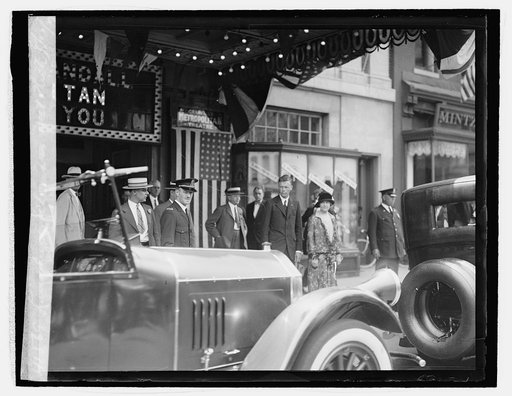Lindbergh (church at Met. Theater), 6/12/27