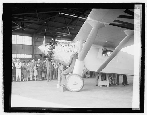 Lindbergh Spirit of St.Louis, 6/12/27