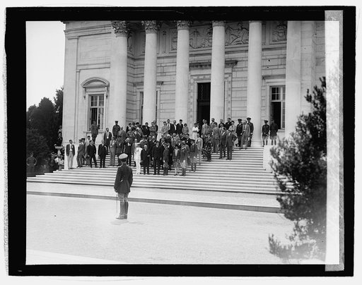 Lindbergh, at Arlington, 6/12/27