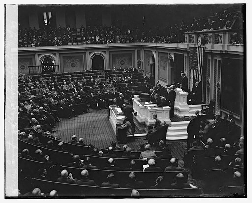 Counting the electoral vote, 2/12/29