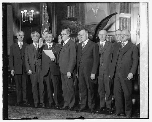 Swearing in of Dr. Jno. Wm. Cooper, 2/11/29