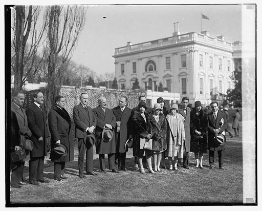 Argentine educators & Coolidge, 2/3/29