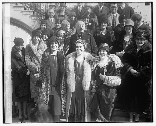 Mrs. Coolidge & Hazel Arth, 2/12/29