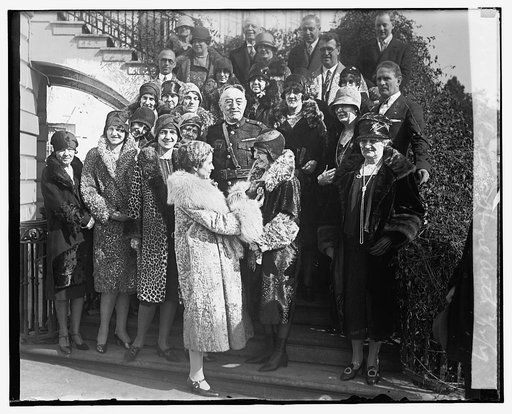 Mrs. Coolidge & Hazel Arth, 2/12/29