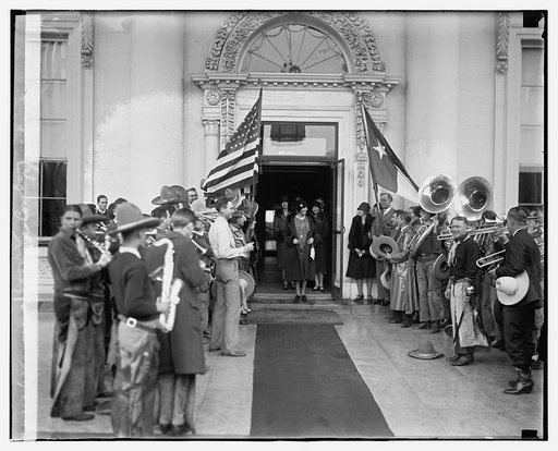 Mrs. Hoover and Cowboy band, [3/5/29