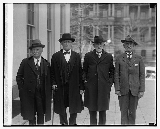 G.A.R. Veterans at White House, 3/18/29