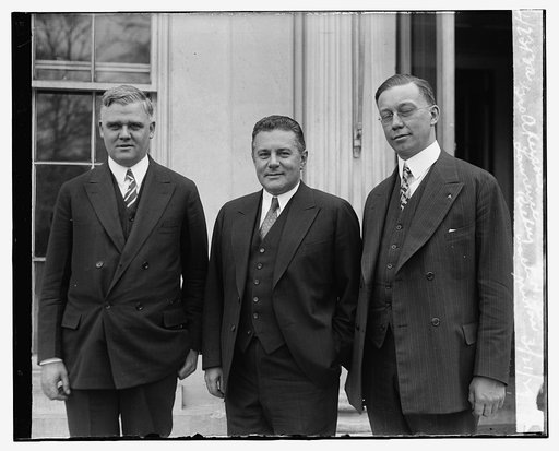 Geo. A. Kerson, Laurence Richey, Walter H. Newton, 3/21/29