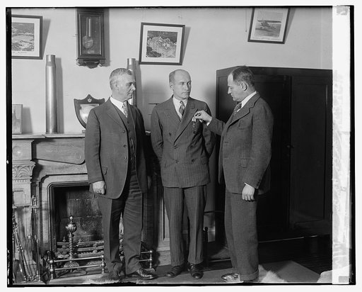 D.S.C. to Lt. Karl B. Eillson, Sumerall Eillson, H. Trmbull Davidson, 3/19/29