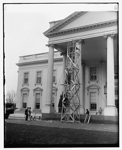 White House repairs, 3/14/29