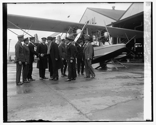 David S. Ingalls at Naval Air Station, 3/15/29