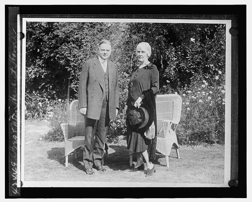 Pres. & Mrs. Herbert Hoover