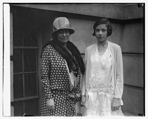 Mrs. Adam Wyant & daughter Ann, 4/15/29