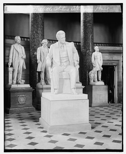 La Follette Statue, Statuary Hall, [4/29/29