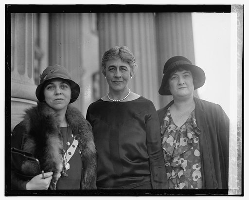 Ruth Bryan Owen, Mrs. S. Bryan Jennings, Mrs. Robt. Lee Hutchinson, 6/4/29