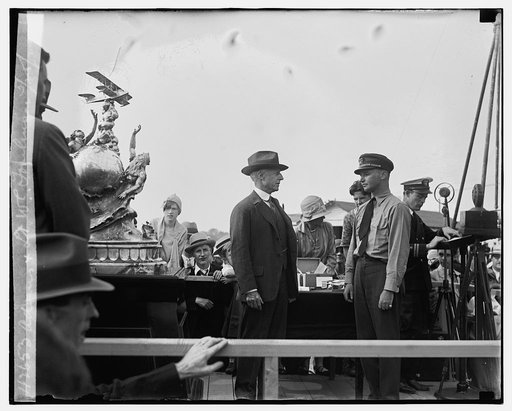 Adams & Lt. W.C. Tomlinson, 5/25/29