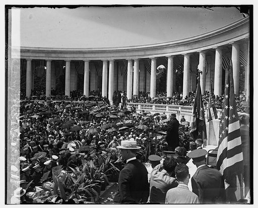 Hoover at Arlington, 5/30/29
