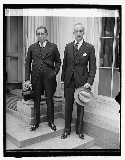 Senor Don Julian Ericiso & Alejandro E. Shaw, 5/15/29