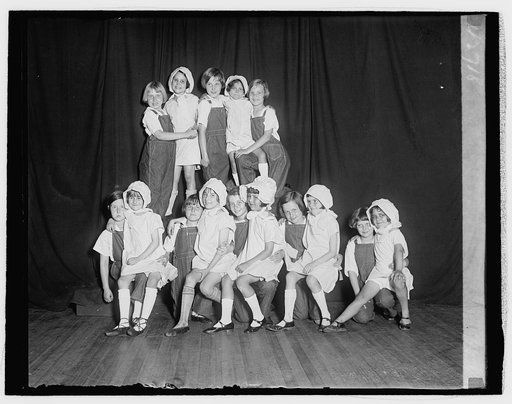 Children performing