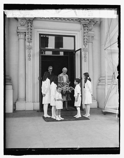 Mrs. Hoover, May Day, 5/1/29