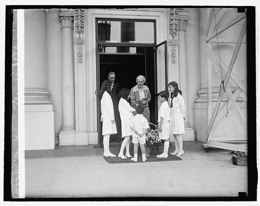 Mrs. Hoover, May Day, 5/1/29