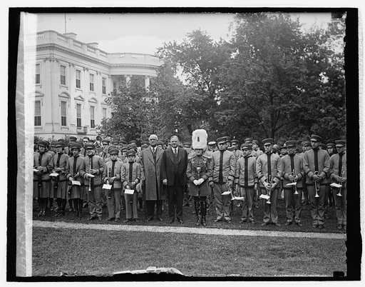Hoover & Drury High School Band, 5/9/29