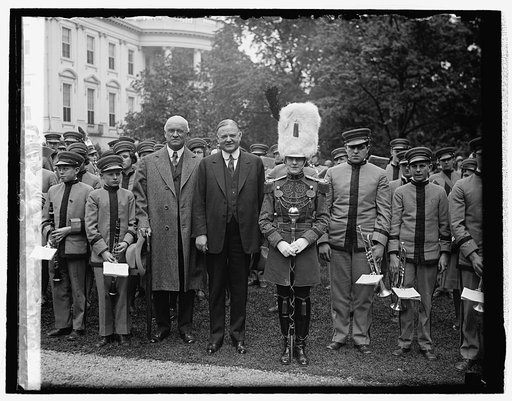 Hoover & Drury High School Band, 5/9/29