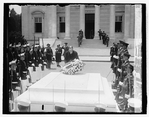 Hoover at Arlington, 5/30/29