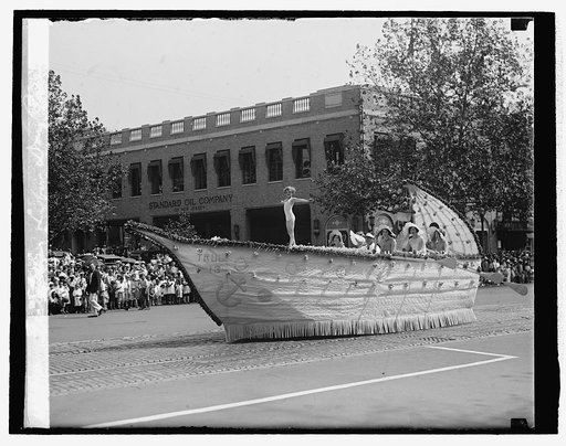 Firemen's Labor Day parade, 1929