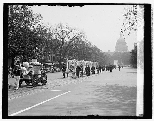 Firemen's Labor Day parade, 1929