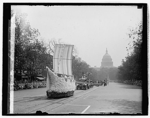 Firemen's Labor Day parade, [1929