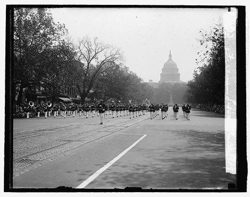 Firemen's Labor Day parade, 1929