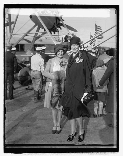 Ruth Bryan Owens and Mrs. Wm. Meeker, 10/3/29