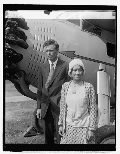 Lindbergh & wife, [9/18/29