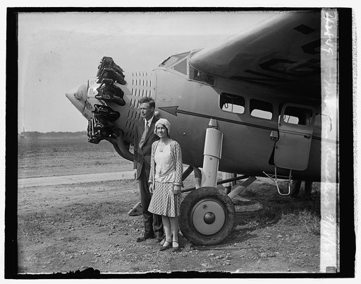 Mr. & Mrs. Lindbergh, 9/18/29