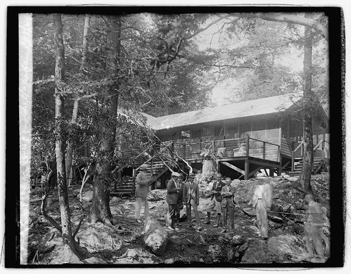 Hoover camp on the Rapidan, 8/17/29