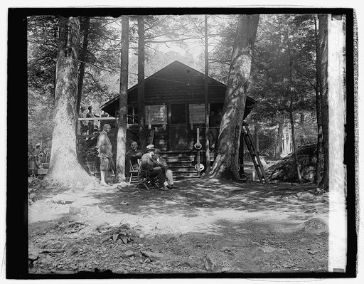 Hoover camp on the Rapidan, 8/17/29