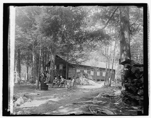 Hoover camp on the Rapidan, 8/17/29